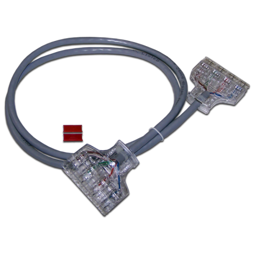 Патч-корд S110P4-S110P4, кат.5e, 1.5 метра | код LAN-P4-P4-1.5 | LANMASTER