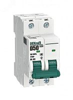 Выключатель автоматический 2Р 50А х-ка D ВА-103 6кА | код 12358DEK | Dekraft