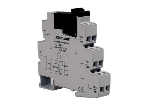272 628, KPR-SWF-230VAC-2C, Интерфейсное реле, 2x8A | код 0.0.0.2.72628 | KLEMSAN