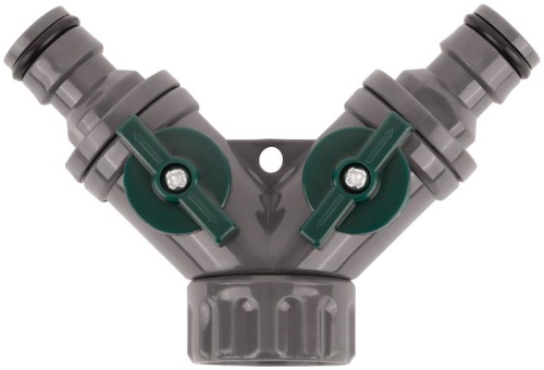 Распределитель 2-х канальный пластиковый FIT 77425 фото 2