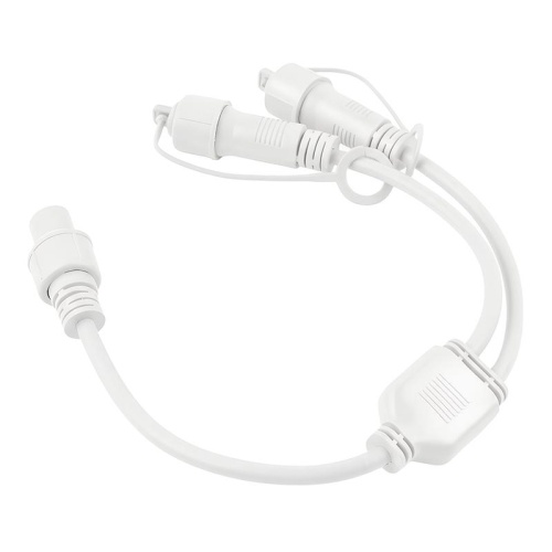 Провод-разветвитель для гирлянд UCX-F90 S2/0.4M/WH серии F90PRO 0.4м 2 выхода статика/мерцание IP67 бел. Uniel UL-00013232 фото 2 Провод-разветвитель для гирлянд UCX-F90 S2/0.4M/WH серии F90PRO 0.4м 2 выхода статика/мерцание IP67 бел. Uniel UL-00013232 фото 2