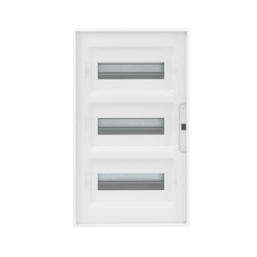 Щиток 36 мод встраиваемый для полых стен FRAME ЩРв-П-36, белый, с прозрачной дверцей, с 4 шинами PEN (2шт на 8 отв. и 2шт на 10 отв.) F36B3WT DKC | код F36B3WT | DKC Щиток 36 мод встраиваемый для полых стен FRAME ЩРв-П-36, белый, с прозрачной дверцей, с 4 шинами PEN (2шт на 8 отв. и 2шт на 10 отв.) F36B3WT DKC | код F36B3WT | DKC