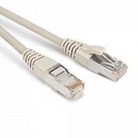Патч-корд F/UTP экран. Cat.5е LSZH 20 м серый, Hyperline PC-LPM-STP-RJ45-RJ45-C5e-20M-LSZH-GY | код 230134 | Hyperline
