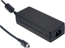 Адаптер настольный, AC-DC, 120Вт, вход 85...264B AC 47...63 Гц, 127...370B DC, выход 20B/8.5A, изоляция 3000В AC, 167x67x35мм, -30...+70С, сетевой разъём IEC320-C14, выходной разъем 11, диам. 5.5х2.5мм | код GST120A20-P1M | MeanWell