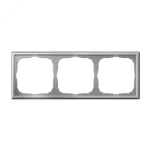 Рамка 3-м ArtGallery универс. алюм. | код GAL000303 | Systeme Electric Рамка 3-м ArtGallery универс. алюм. | код GAL000303 | Systeme Electric