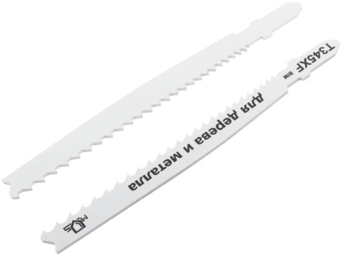 Полотна для лобзика, T345XF, универсальные, Bimetal, 116 мм, 2 шт. | код 40826М | FIT Полотна для лобзика, T345XF, универсальные, Bimetal, 116 мм, 2 шт. | код 40826М | FIT