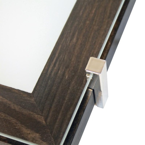 Светильник Полесье 280х160 НББ 06-40 М40 белый корпус венге держатель хром ИУ | код 1005205883 | Элетех фото 4