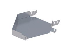 Лоток монтажный угловой 90 горизонтальный ЛУ90Г.400.100.628.1.1 | код Н0121310626 | СОЭМИ Ст.Оскол