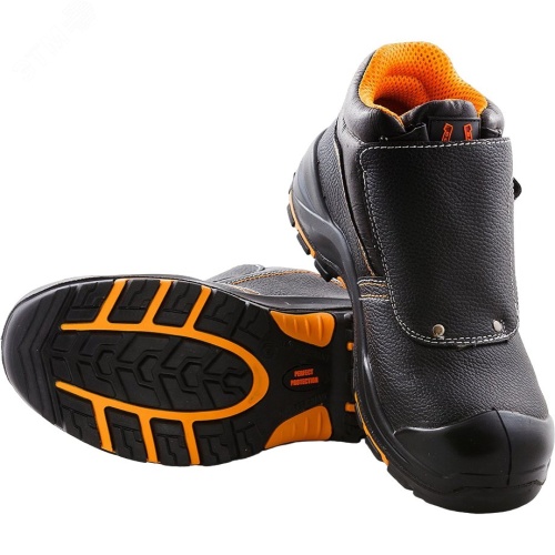 Ботинки СВАРЩИКА PERFECT PROTECTION PRB12-CK ПУ-Нитрил с ПП и АС, р. 44 | код 120318 | Эталон-Спецодежда