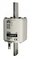 Предохранитель с бойком NH-2_K/gG 224A 690V | код 004114347 | ETI