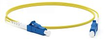 Патч-корд волоконно-оптический (шнур) SM 9/125 (OS2) LC/UPC-LC/UPC 2 мм simplex LSZH 20 м, Hyperline FC-S2-9-LC/UR-LC/UR-H-20M-LSZH-YL | код 243405 | Hyperline
