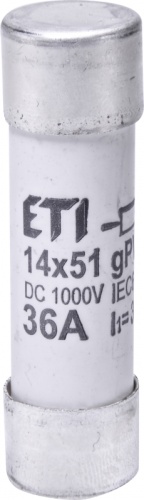 Предохранитель CH 14x51 gPV 20A 1000V (10kA) | код 002637107 | ETI