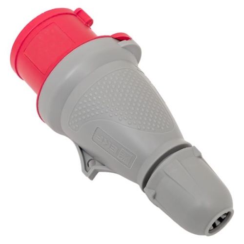 Вилка переносная 014 3Р+РЕ 16А 380В IP44 PROxima | код ps-014-16-380-PRO | EKF фото 3