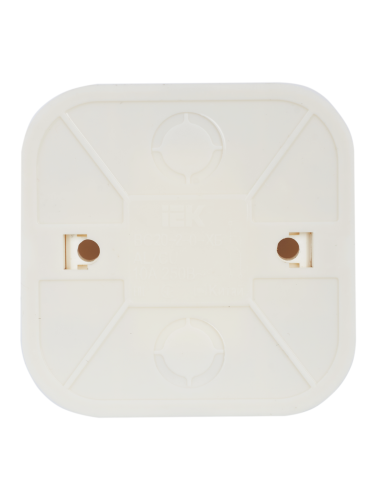 Выключатель 2-клавишный для открытой установки ВС20-2-0-ХБ 10А GLORY белый | код EVH20-K01-10 | IEK фото 3