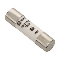 Плавкая вставка цилиндрическая ПВЦ (10х38) 8А PROxima | код pvc-10x38-8 | EKF