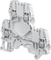 ZS4-D2 Клемма винтовая 4мм.кв., двухуровневая, синяя | код 1SNK505220R0000 | TE Connectivity