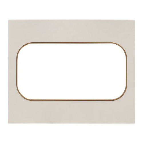 Стокгольм Рамка для розетки 2-местная белая с линией цвета шампань PROxima | код EYM-G-305-20 | EKF фото 2 Стокгольм Рамка для розетки 2-местная белая с линией цвета шампань PROxima | код EYM-G-305-20 | EKF фото 2