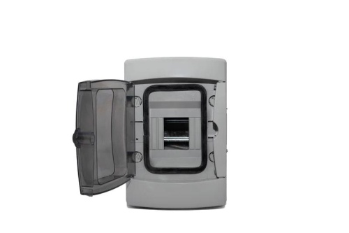 Корпус щита распределительного для модульного оборудования 4M IP66 навесной прозр. затемненная дверца Cetinkaya Pano CP3904