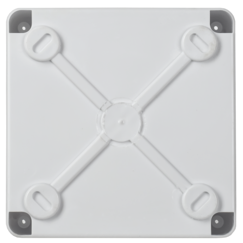 Коробка распаячная КМ для открытой проводки 100х100х45мм IP44 6 вводов белая | код UKO11-100-100-045-K01-44 | IEK фото 3 Коробка распаячная КМ для открытой проводки 100х100х45мм IP44 6 вводов белая | код UKO11-100-100-045-K01-44 | IEK фото 3