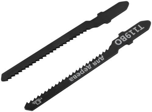 Полотна для лобзика, Т119ВО, по дереву, HCS, 75 мм, 2 шт. | код 40812М | FIT