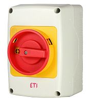 Переключатель CS 40 10 PNGLK (3p_0-1корп./IP65_ж/к_40A_блок.) | код 004773181 | ETI