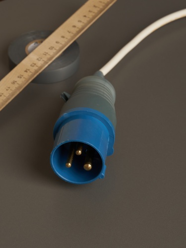 Вилка 2Р+РЕ 16А 220В IP44 | код. PSR01-016-3 | IEK фото 4