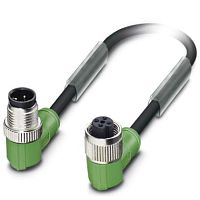 Кабель для датчика / исполнительного элемента SAC-3P-M12MR/0,3-PUR/M12FR B | код 1668632 | PHOENIX CONTACT