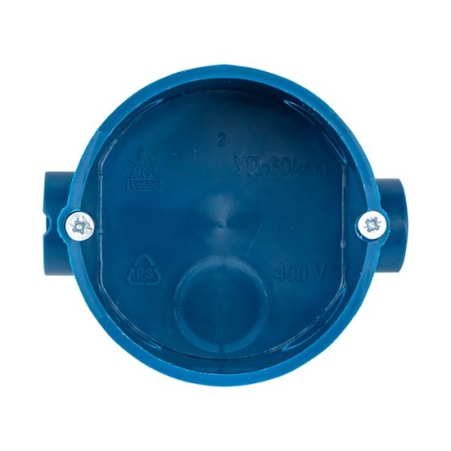 Коробка установочная КМТ-010-002 для твердых стен (68х42) с саморезами IP20 розничный стикер PROxima | код plc-kmt-010-002-r | EKF фото 4