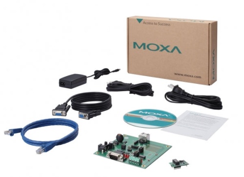 Сервер MiiNePort E2-ST Starter Kit for MiiNePort E2, module included | код 00-06049414 | MOXA