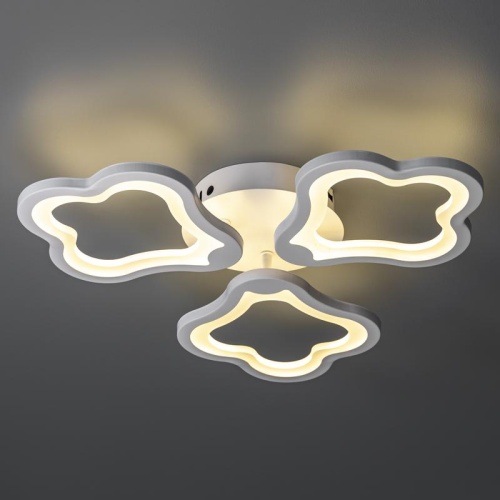 Люстра потол светодиод CARINO 435x410x67 48Вт 2700К/4200К/6500К 24м2 бел 52049 2 Ritter | код 52049 2 | RITTER фото 6