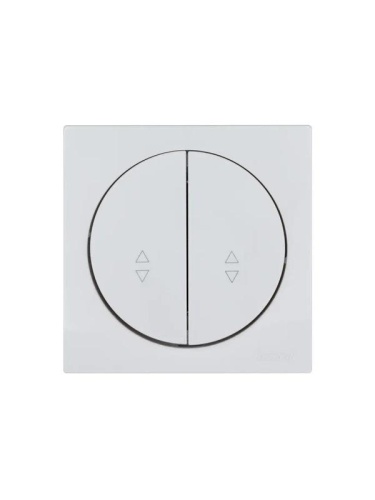 Выключатель проходной 2-кл. СП OSEN 10А IP20 механизм бел. LEZARD 743-0288-106 фото 3