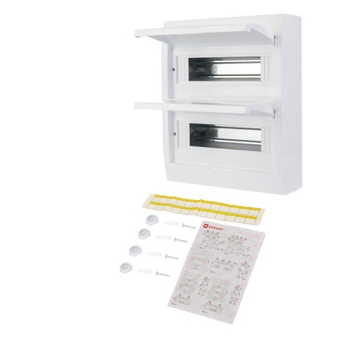 Бокс ЩРН-П-24 IP41 пластик. бел. (бел. дверца) Rexant 11-0325 фото 6 Бокс ЩРН-П-24 IP41 пластик. бел. (бел. дверца) Rexant 11-0325 фото 6