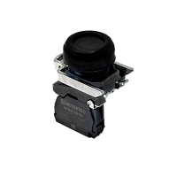 Кнопка черная в кожухе, 1NO, IP66, металл MTB4-BP21 | код 137189 | MEYERTEC
