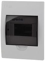 Бокс ЩРВ-П-6 мод. встраив. пластик IP41 SIMPLE NO-box_simple-plastic_6_flush | код. Б0041510 | Эра