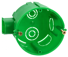 Коробка уст. КМ40004-10 блоч. для тв.стен 68х45 (ст.уз.) IEK | код UKT10-068-045-000-A-S | IEK