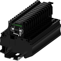 TC4-FUSELED220-BK Клемма TC пружин., с выносным держателем предохранителя со светодиодом 220VAC/VDC, сеч. 4кв2, черн., шт | код TC4-FUSELED220-BK | SUPU