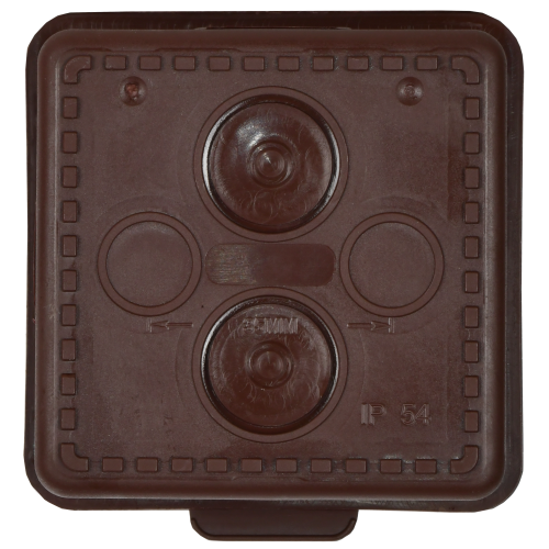 Коробка расп. КМ 65х65х50мм о/к IP54 4 вв. дуб IEK | код UKO31-065-065-050-K24-54 | IEK фото 2