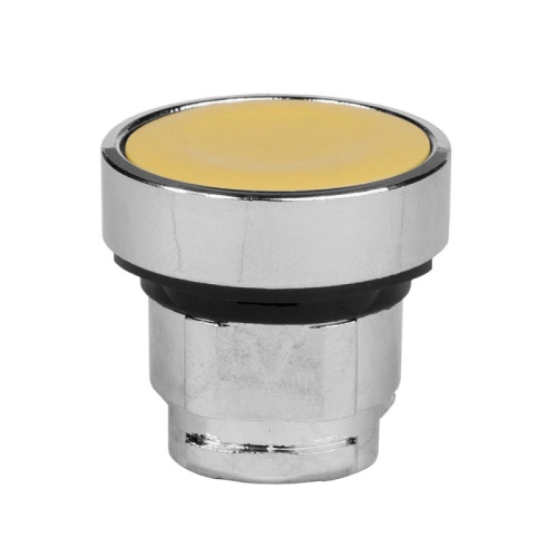 Головка кнопки OptiSignal D22 A4-P-5 желтая металл ZB4BA5 | код 332216 | КЭАЗ