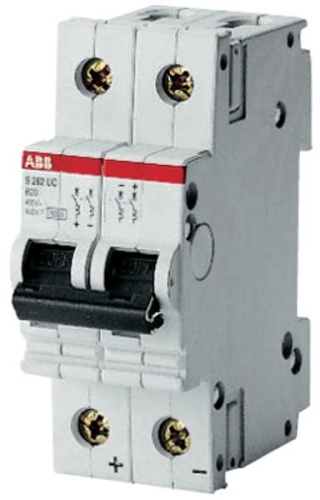 Автоматический выключатель S282UC 2P 6А K 6кА | код GHS2820164R0377 | ABB