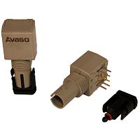 HFBR-1414TZ, Оптоволоконный передатчик Broadcom, 160 МБод, 820 Нм, Plastic ST-Threaded Port | код 113181 | Broadcom
