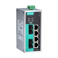 Коммутатор EDS-P206A-4PoE-MM-ST-T Ethernet Switch 2 x 100BaseFx MM ports, 4 x PoE, ST, t:-40/+75 | код 00-06049521 | MOXA