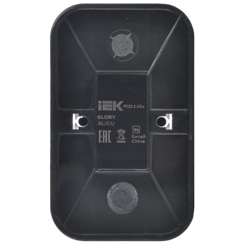 GLORY Розетка 2-местная для открытой установки без заземления без защитных шторок 10А РС22-2-ХСм сталь матовый IEK | код ERH20-K46M-10 | IEK фото 5 GLORY Розетка 2-местная для открытой установки без заземления без защитных шторок 10А РС22-2-ХСм сталь матовый IEK | код ERH20-K46M-10 | IEK фото 5