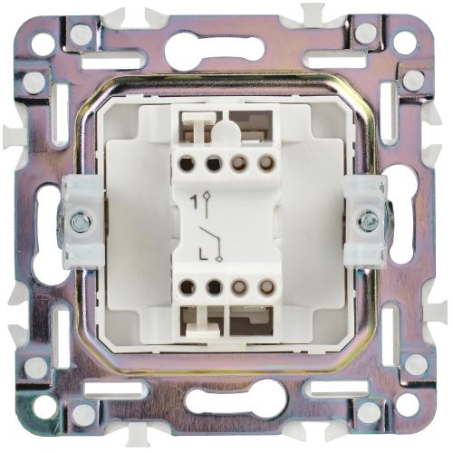 SKANDY Выключатель 1-клавишный 10А SK-V01Bl черный IEKновинка | код SK-V10-0-10-K02 | IEK фото 2