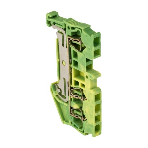 Колодка клеммная пружинная JXB-ST-2,5 3 вывода земля PROxima | код plc-jxb-st-2.5-3-pen | EKF фото 2