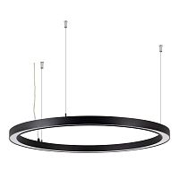 Светильник SP-CIRCLE-HANG-O3535-D900-55W Warm3000 (RAL9005, 120 deg, 230V) IP40 LED (Arlight, Алюминий) | код 49368 | Arlight