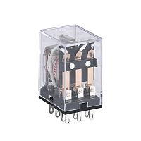 Промежуточное реле JZX-22F(D) 4 конт. с инд. LED 3А 24В DC соответствует стандарту ROHS (CHINT) | код 285135 | CHINT