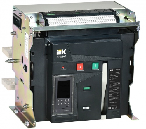 ARMAT Возд. авт. выкл. стац. 3P E 100кА 2500А TD с акс. IEK | код AR-ACB-3FE-100-2500A-TDCF | IEK