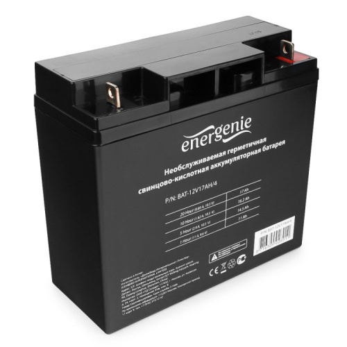 Аккумулятор для Источников Бесперебойного Питания Energenie BAT-12V17AH/4 | код BAT-12V17AH/4 | Energenie