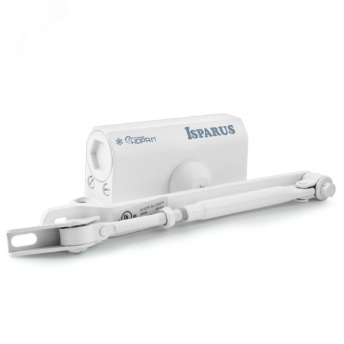 Доводчик дверной морозостойкий | код 410 ISPARUS белый | НОРА-М Доводчик дверной морозостойкий | код 410 ISPARUS белый | НОРА-М