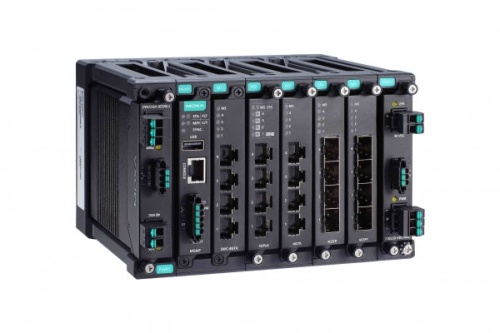 Коммутатор MDS-G4020-L3-T Layer 3 full Gigabit modular managed Ethernet switch with 4 fixed Gigabit ports, 4 slots for optional 4-port GE/FE modules, 2 slots for isolated power modules, up to 20 Gigabit ports, -40 to 75 C operating temperature | код